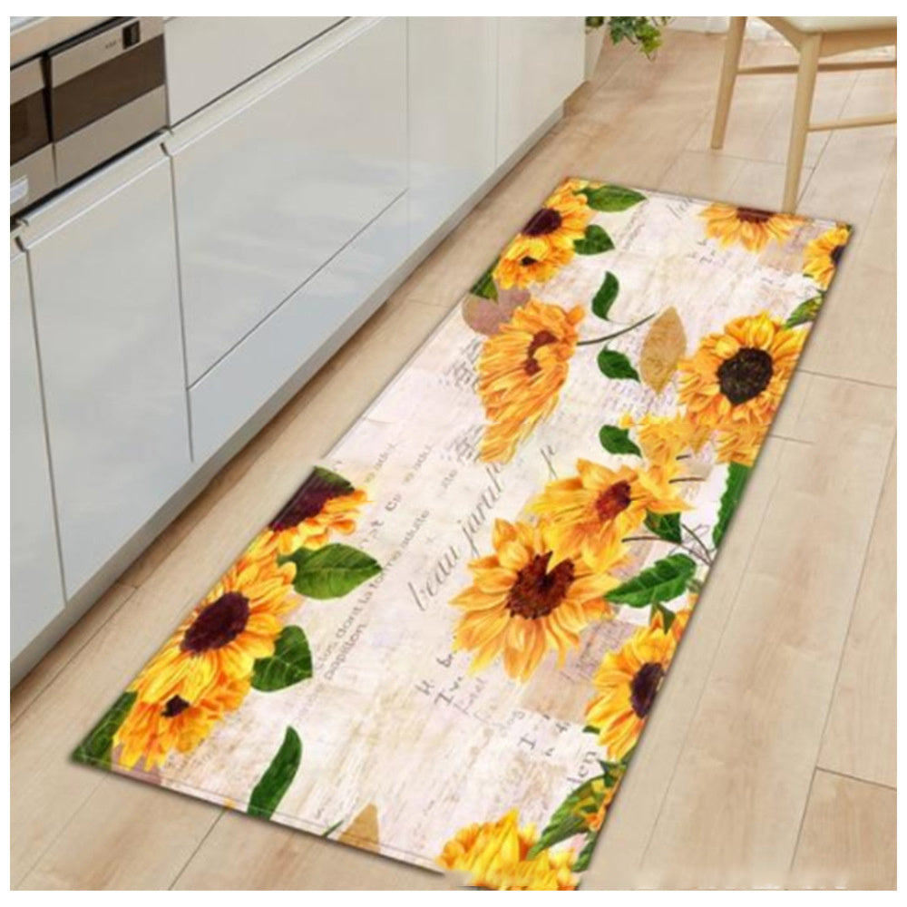 Square Rectangular Modern Minimalist Kitchen Floor Mat